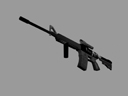 MP15 Assault Rifle Render 1